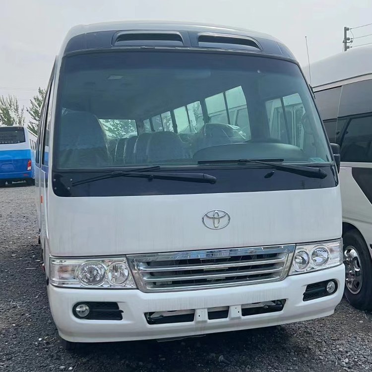 Used Coaster 29 Seats Manual Gasoline Bus for Sale
